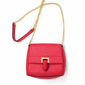 Lauren Ralph Lauren Carlisle Abree Mini Chain Crossbody Bag Purse